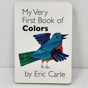 Eric Carle - Board Book - Kids Book - First Book of Colors